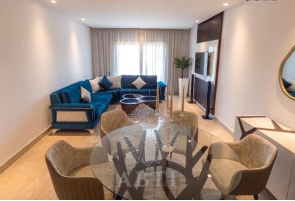 Incantevole Luxury Apprt Nel Cuore Di Casablanca Bagian luar foto