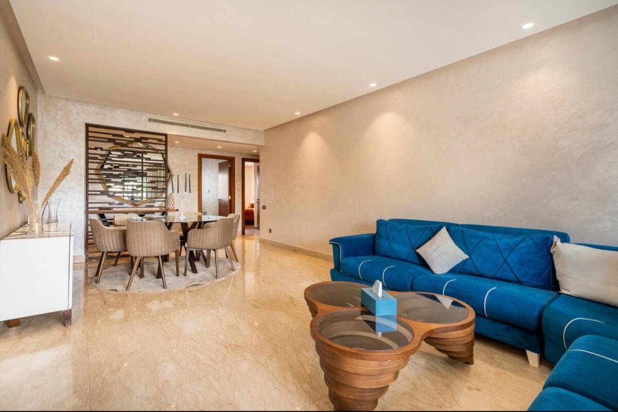 Incantevole Luxury Apprt Nel Cuore Di Casablanca Bagian luar foto